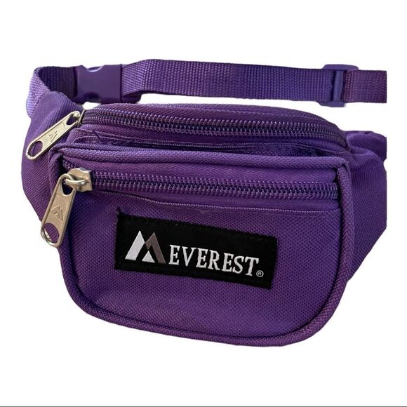 Girls Fanny Pack purple adjustable - Picture 2 of 5